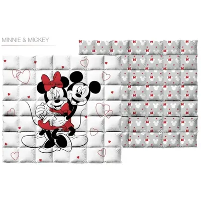 Mickey & Minnie Dekbedovertrek 240x220 cm