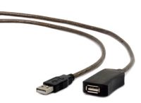 Gembird USB A/USB A M/F 10m USB-kabel USB 2.0 Zwart