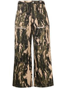 Dion Lee pantalon à poches souples - Vert