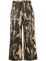 Dion Lee pantalon à poches souples - Vert
