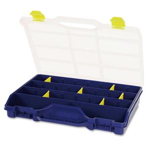 Tayg Assorti Box Blauw 47-26 ruime opbergbox 460 x 350 x 81mm voor automaten, bedrading en klemmen