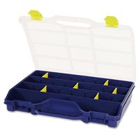 Tayg Assorti Box Blauw 47-26 ruime opbergbox 460 x 350 x 81mm voor automaten, bedrading en klemmen - thumbnail