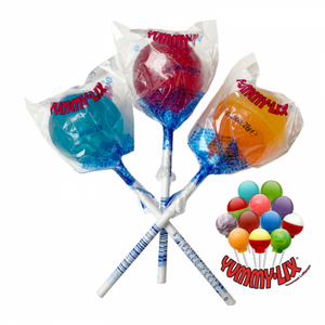 Yummy-Lix - Fruit Flavour Lollipops 28 Gram 1x