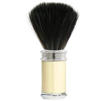 Edwin Jagger Shaving Brushes Synthetic Imitation Ivory & Chrome Shaving Brush Ref.21SB8711 1Stuks