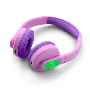 Philips TAK4206PK/00 hoofdtelefoon/headset Bedraad en draadloos Hoofdband Oproepen/muziek USB Type-C Bluetooth Roze