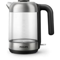 Philips waterkoker hd9339/80 glas met sensor verlichting