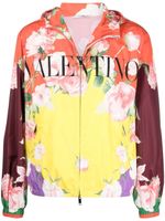 Valentino Garavani veste à fleurs - Rouge