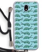 Kroko: Samsung Galaxy J5 (2017) Transparant Hoesje met koord