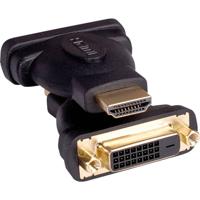 Roline 12.03.3115 Adapter [1x HDMI-stekker - 1x DVI-bus 24+1-polig] Zwart 130 m