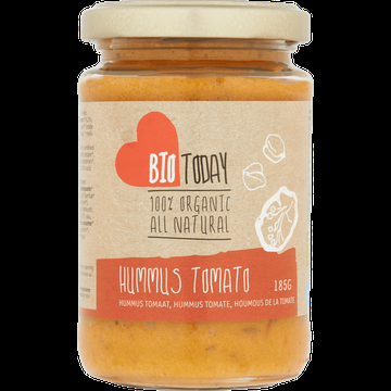 Bio Today Hummus Tomaat 185 g bij Jumbo