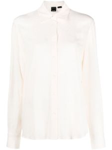 PINKO chemise boutonnée à manches longues - Rose