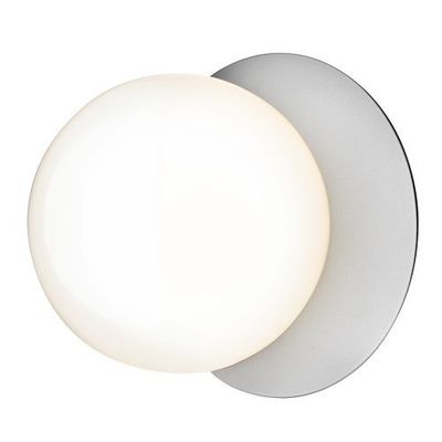 Nuura Liila 1 Medium Wandlamp - Zilver - Opaal Nuura Liila 1 Medium Wandlamp - Zilver - Opaal
