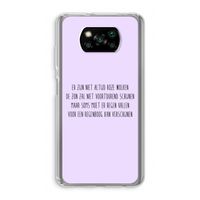 Regenboog: Xiaomi Poco X3 NFC Transparant Hoesje