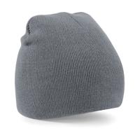 Pull-on beanie wintermuts - dames/heren - grijs