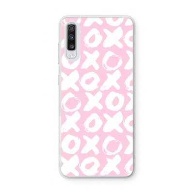XOXO: Samsung Galaxy A70 Transparant Hoesje