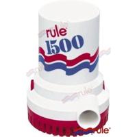 RU02 - NON AUTO BILGE PUMP 12V/4.8A 1500 GPH