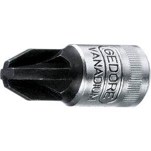 Gedore IKS 20 PZD 1 6187130 Kruiskop Pozidriv Schroevendraaierdop PZ 1 1/4 (6.3 mm)