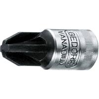 Gedore IKS 20 PZD 1 6187130 Kruiskop Pozidriv Schroevendraaierdop PZ 1 1/4 (6.3 mm)