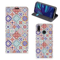 Huawei Y7 hoesje Y7 Pro (2019) | Standcase | Tiles Color