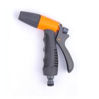 2 functies tuin gieter en bloem reiniging auto Wash slang nozzle sprinkler (oranje)