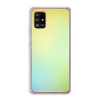 Minty mist pastel: Samsung Galaxy A51 5G Transparant Hoesje