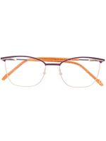 Etnia Barcelona lunettes de soleil Amethyst à monture carré - Or