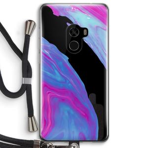 Zweverige regenboog: Xiaomi Mi Mix 2 Transparant Hoesje met koord