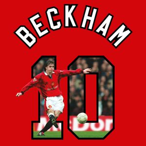 Beckham 10 (Manchester United Gallery Breakout Style Bedrukking)