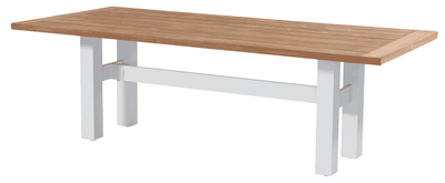Hartman Tuintafel 'Sophie Yasmani' Teakhout, 240 x 100cm, kleur Naturel/Wit