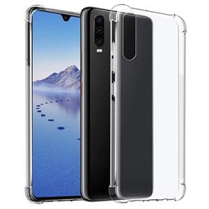 Krasbestendige Huawei P30 Hybrid Cover - Kristalhelder