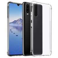 Krasbestendige Huawei P30 Hybrid Cover - Kristalhelder - thumbnail