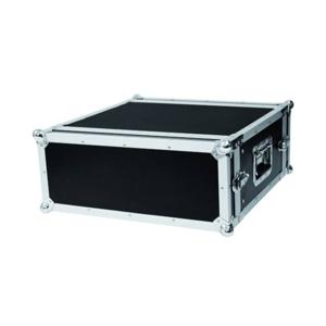 Roadinger CO DD 19 inch rack 4 HE Hout Incl. greep