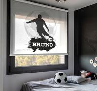 Aanpasbare voetbalbal voetbal rolgordijn Aanpasbare voetbalbal voetbal rolgordijn