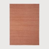 Ethnicraft Vloerkleed 'Nomad' Wol, 200 x 300cm, kleur Terracotta