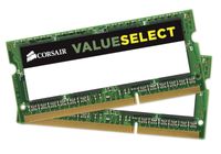 Corsair 2x 4GB, DDR3L, 1600MHz geheugenmodule 8 GB 2 x 4 GB DDR3