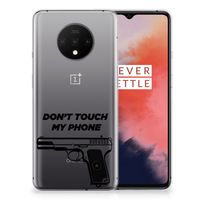 OnePlus 7T Silicone-hoesje Pistol DTMP - thumbnail