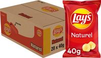 Lay´s Lays Natural Chips 20 Zakken a 40 Gram
