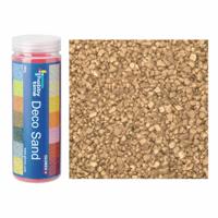 Glorex Hobby zandkorrels/kleine kiezelsteentjes - goud - 480 gram - vulmateriaal Glorex Hobby zandkorrels/kleine kiezelsteentjes - goud - 480 gram - vulmateriaal