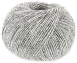 Lana Grossa Natural Alpaca Pelo 003 Lichtgrijs Gemeleerd