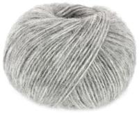 Lana Grossa Natural Alpaca Pelo 003 Lichtgrijs Gemeleerd