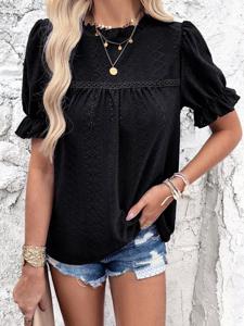 Loose Casual Plain Shirt