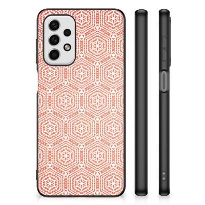 Samsung Galaxy A23 Back Case Pattern Orange