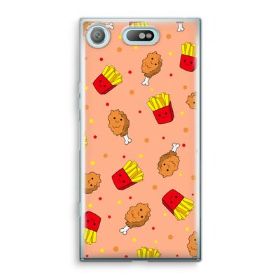 Chicken 'n Fries: Sony Xperia XZ1 Compact Transparant Hoesje