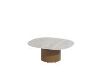 Sofie coffee tafel amber keramiek 70x80 cm 4SO - 4so