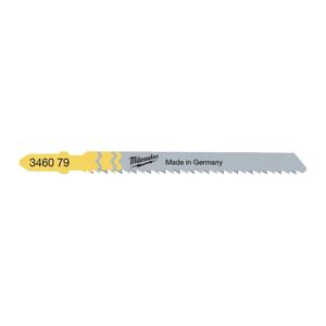 Milwaukee Speciale decoupeerzaagbladen voor keukenwerkbladen en gelamineerd spaanplaat 75 x 2,5 mm T 101 k - 5 stuks - 4932346079