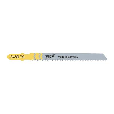 Milwaukee Speciale decoupeerzaagbladen voor keukenwerkbladen en gelamineerd spaanplaat 75 x 2,5 mm T 101 k - 5 stuks - 4932346079