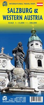 Wegenkaart - landkaart Salzburg Estern Austria - Oostenrijk West | ITMB