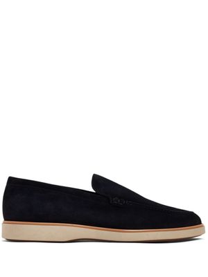 Magnanni mocassins Lourenco en daim - Bleu