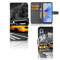OPPO A17 | Flip Cover | New York Taxi