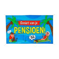 Paperdreams Gevel vlag XXL Pensioen - thumbnail